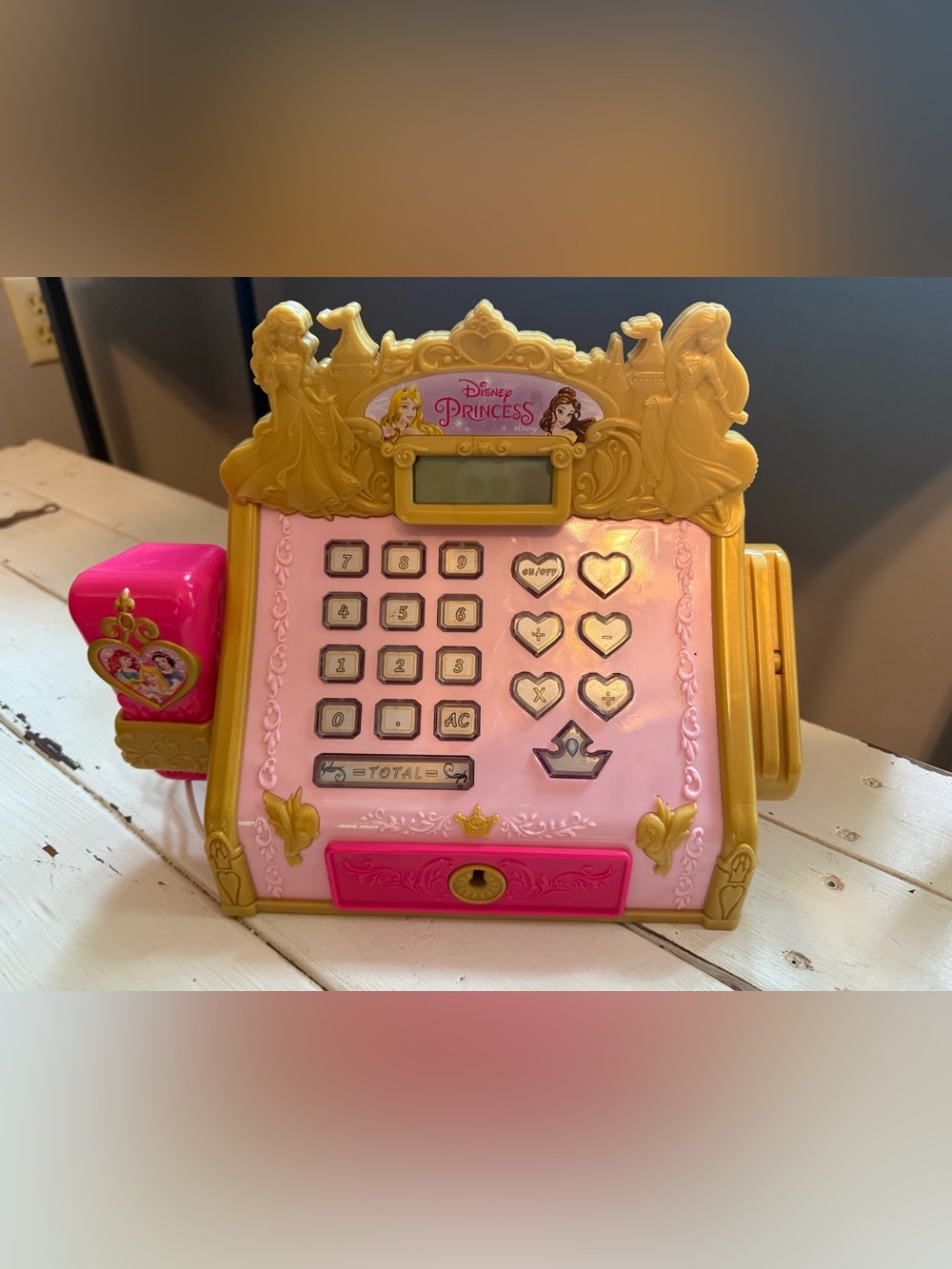 Disney Princess Pink electronic cash Register Toy